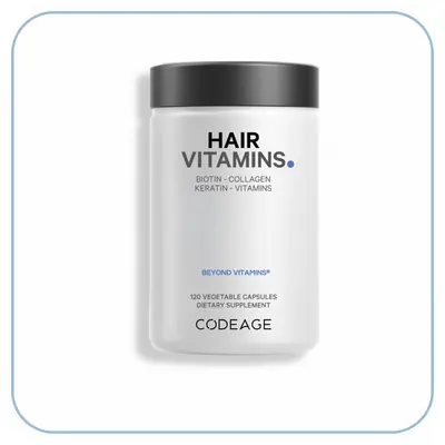 Viên Uống Mọc Tóc Giảm Rụng Phục Hồi Nang Tóc Codeage Hair Vitamins